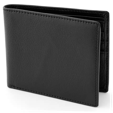 black leather wallet